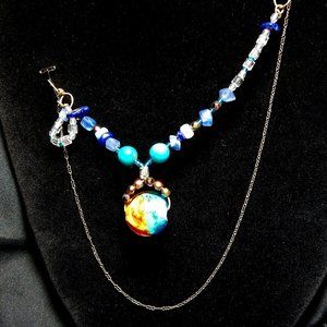 CCDesign/Handcrafted Unique hanging Necklace